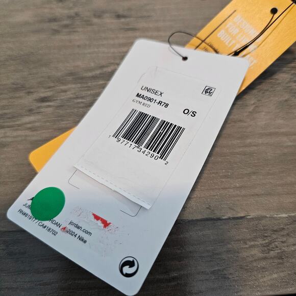 Nike Jordan Cordura Franchise Crossbody Bag Gym Red MA0901-R78 Purse Red Y2K - Picture 8 of 13